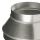 Reduzierstück 100/125 mm Metall - Lüftungskanal Adapter