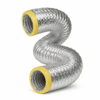 Isoflex Duct 100 mm - 1 Meter Insulated Ventilation Hose