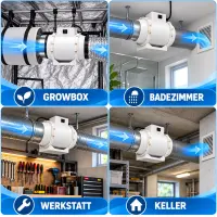 Grow Exhaust Basic 150 mm - 405-520 m³/h 2-Stage